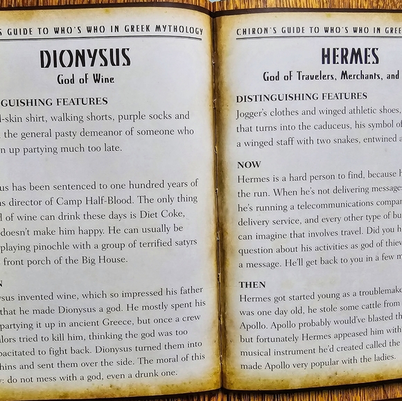 "PERCY JACKSON & THE OLYMPIANS GUIDE" - Picture 6 of 9